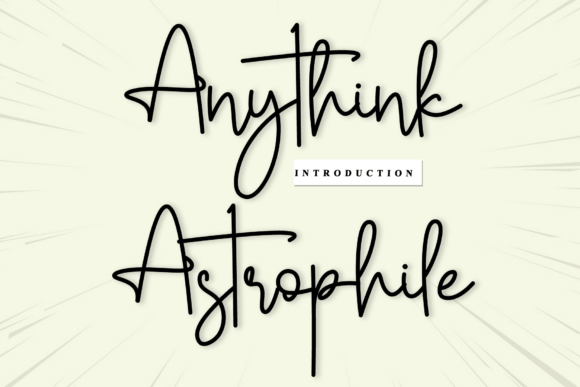 Anythink Astrophile: A Timeless Font for Branding