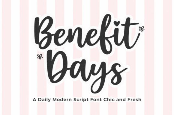Benefit Days Font: Elevating Web Typography