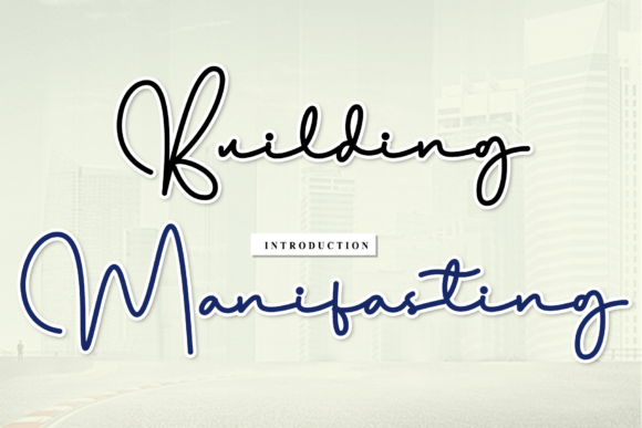 Building Manifasting: A Script Font for Editorial Design