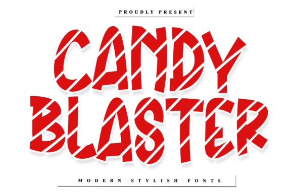Candy Blaster Font for Crafters