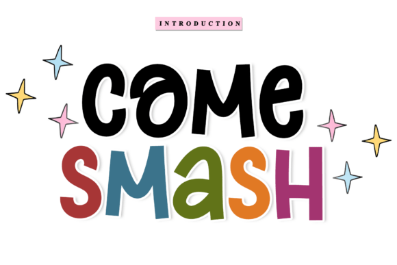 Come Smash: A Sweet Handwritten Font for Web Design