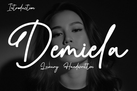 Demiela: The Script Font for Modern Branding