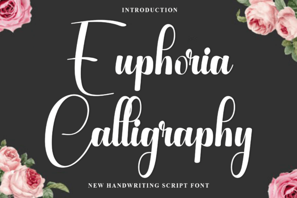 Euphoria Calligraphy: A Festive Typeface for Holiday Campaigns
