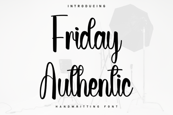 Friday Authentic Font for Modern Web Design