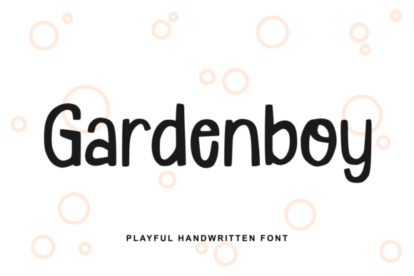 Gardenboy Font: A Warm Typeface for Branding