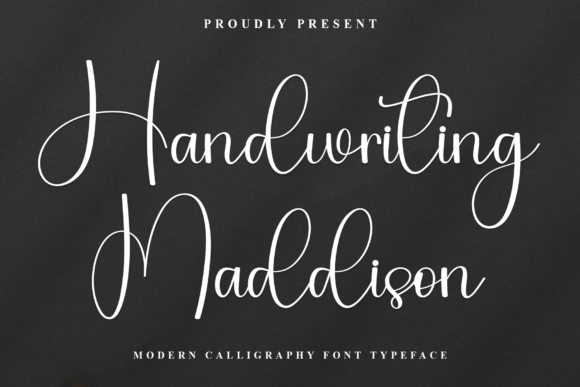 Handwriting Maddison: A Modern Script Font for Web Design
