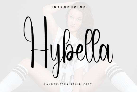 Hybella: A Handwritten Font for Warm Branding