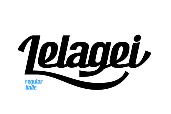 Lelagei: A Modern Script Font for Digital Design