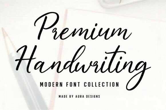 Premium Handwriting: A Script Font for Polished Brands