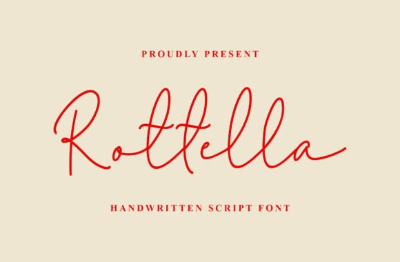 Rotella: A Handwritten Font for Editorial Design