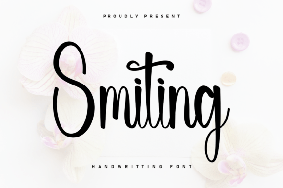 Smiting: A Handwritten Typeface for Editorial Warmth
