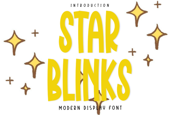 Star Blinks: A Crisp Handwritten Font for Modern Brands