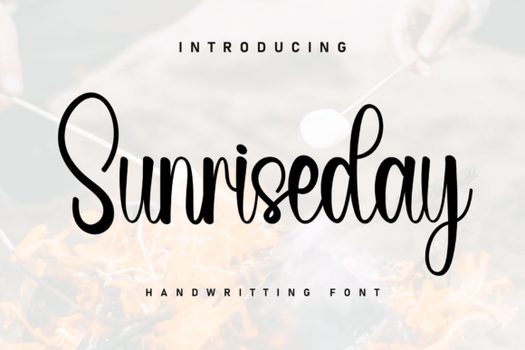 Sunriseday: A Handwritten Font for Warm Branding