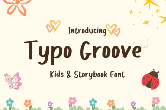 Typo Groove: A Playful Handwritten Font for Branding