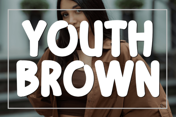 Youth Brown: A Modern Script Font for Web Design